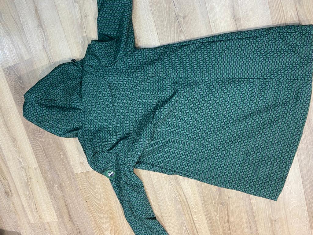 Groene soft shell jas